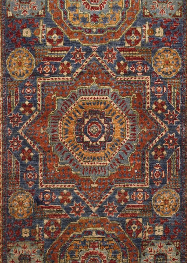 2' 9 x 4' 2 Hand Knotted Mamluk Ziegler Rug