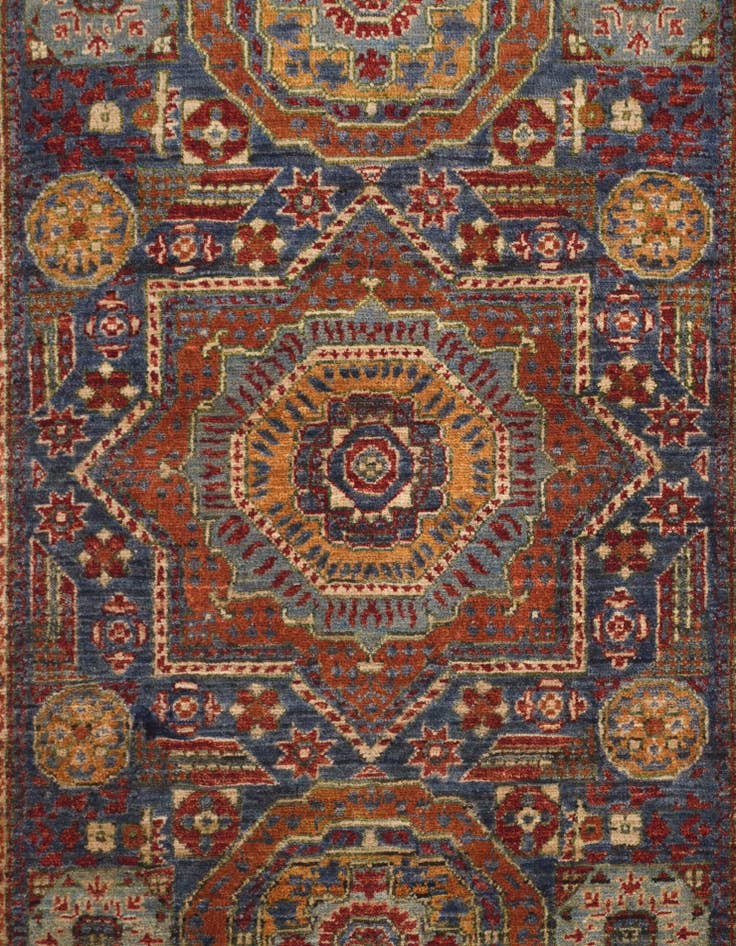 Detail image of 2' 9 x 4' 2 Hand Knotted Mamluk Ziegler Rug