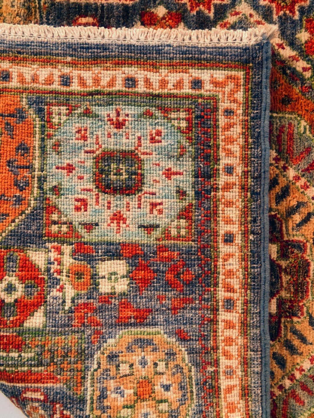 85cm x 125cm Hand Knotted Mamluk Ziegler Rug