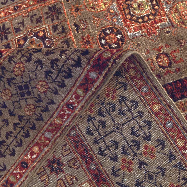 4' 1 x 6' Hand Knotted Mamluk Ziegler Rug