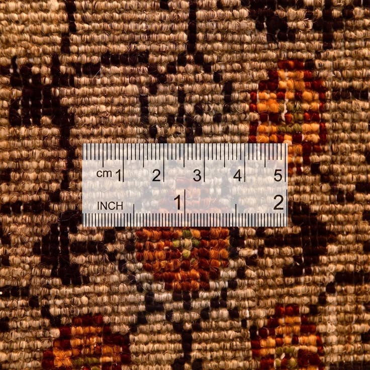 Detail image of 4' 1 x 6' Hand Knotted Mamluk Ziegler Rug
