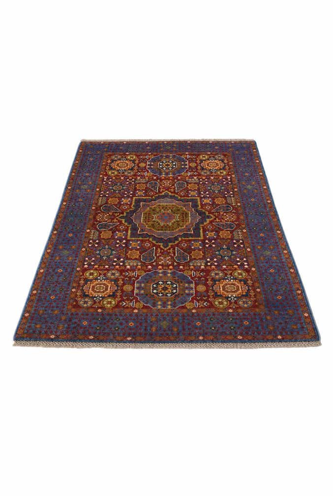 3' 4 x 4' 9 Hand Knotted Mamluk Ziegler Rug