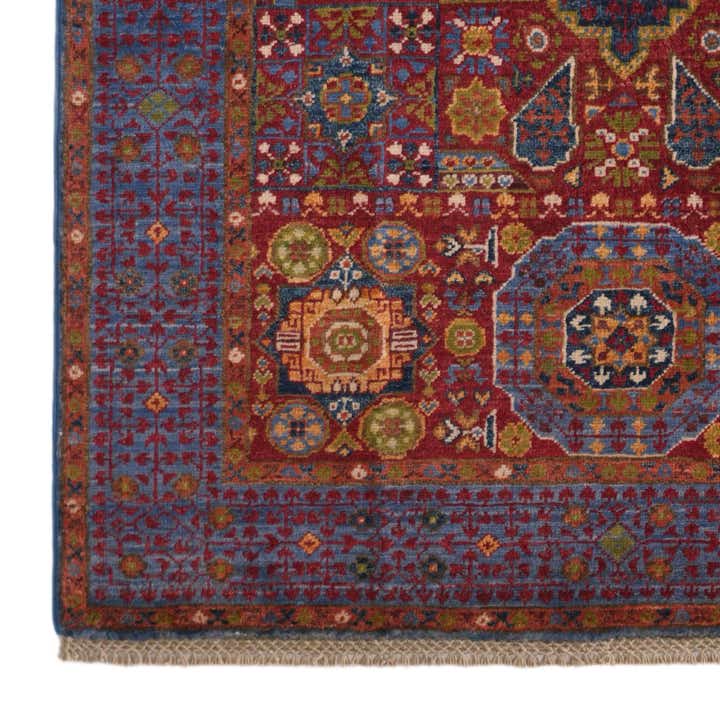 3' 4 x 4' 9 Hand Knotted Mamluk Ziegler Rug