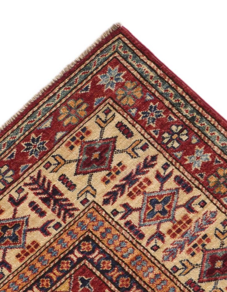 Detail image of 6' 2 x 9' Hand Knotted Mamluk Ziegler Rug