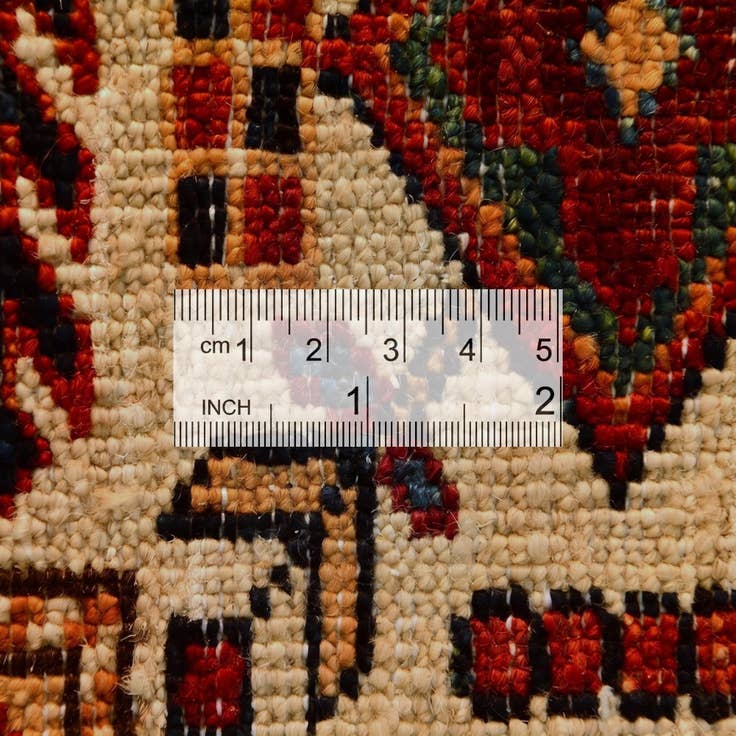 Detail image of 6' 2 x 9' Hand Knotted Mamluk Ziegler Rug