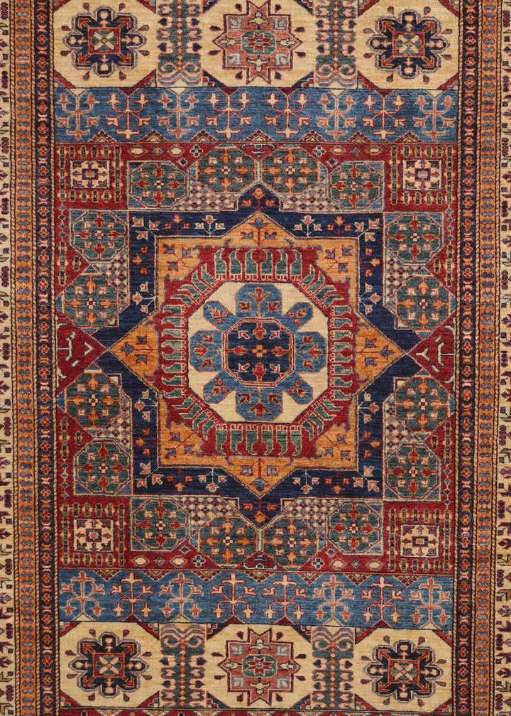 6' 2 x 9' Hand Knotted Mamluk Ziegler Rug