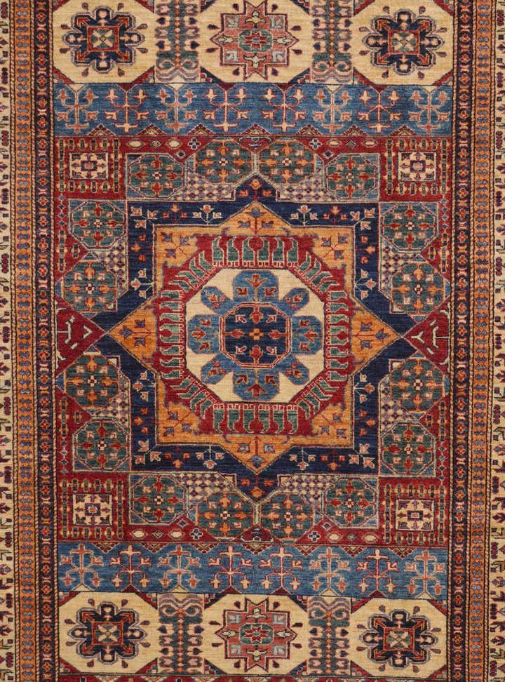 6' 2 x 9' Hand Knotted Mamluk Ziegler Rug