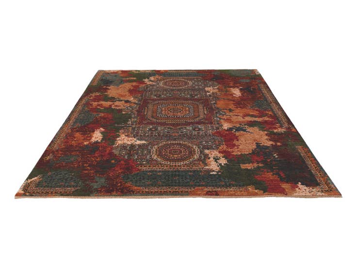 Detail image of 8' 2 x 10' 1 Hand Knotted Mamluk Ziegler Rug