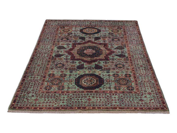 4' x 5' 9 Hand Knotted Mamluk Ziegler Rug
