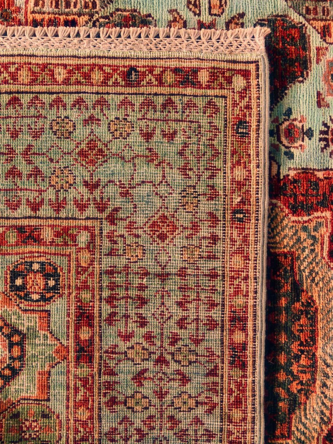 120cm x 175cm Hand Knotted Mamluk Ziegler Rug