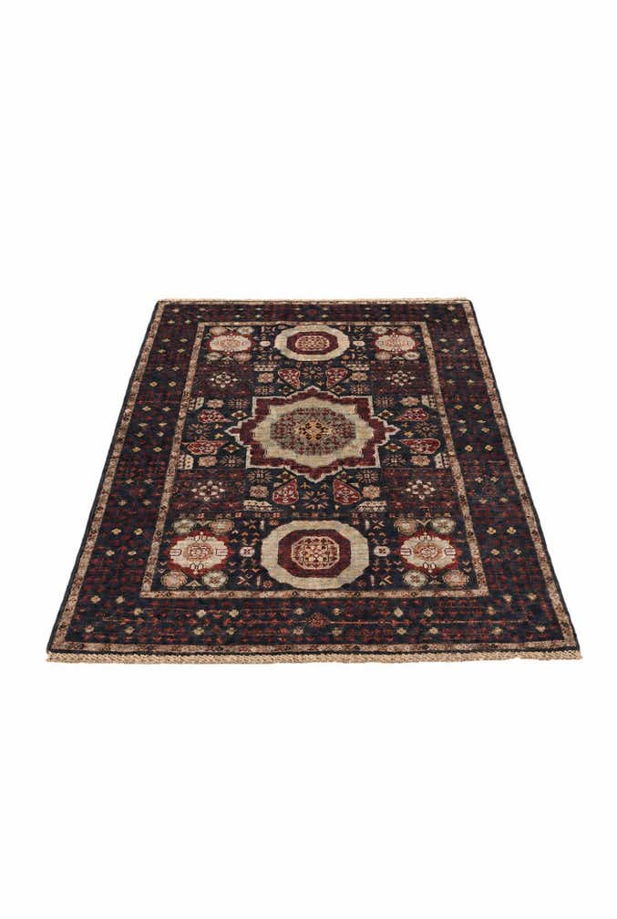 3' 5 x 5' Hand Knotted Mamluk Ziegler Rug