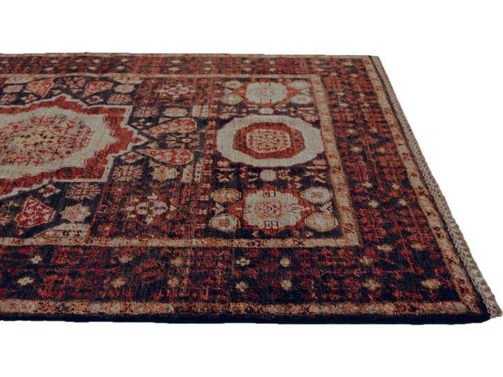 3' 5 x 5' Hand Knotted Mamluk Ziegler Rug