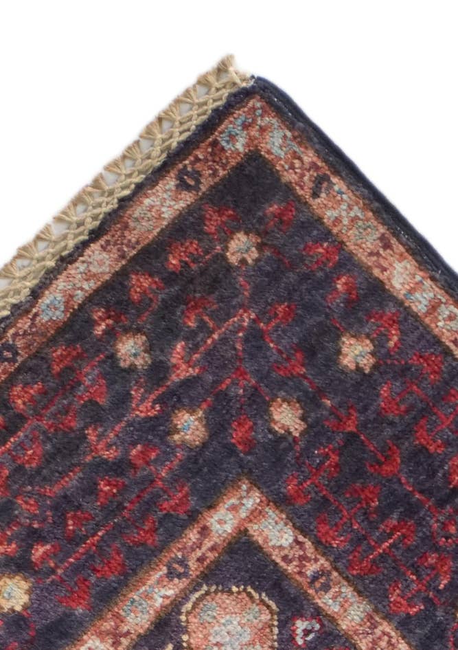 Detail image of 3' 5 x 5' Hand Knotted Mamluk Ziegler Rug