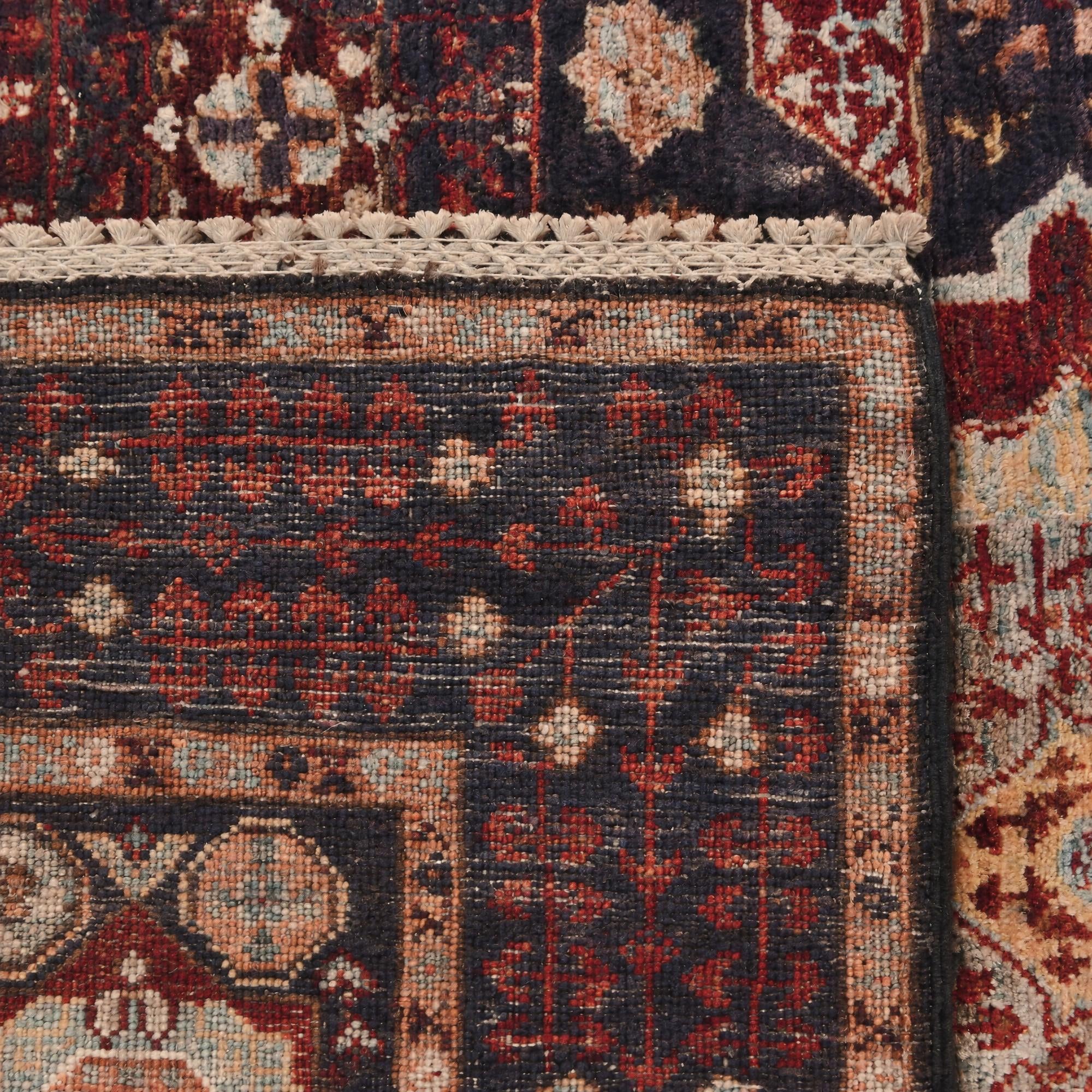Detail image 12 of 12: 3' 5 x 5' Hand Knotted Mamluk Ziegler Rug