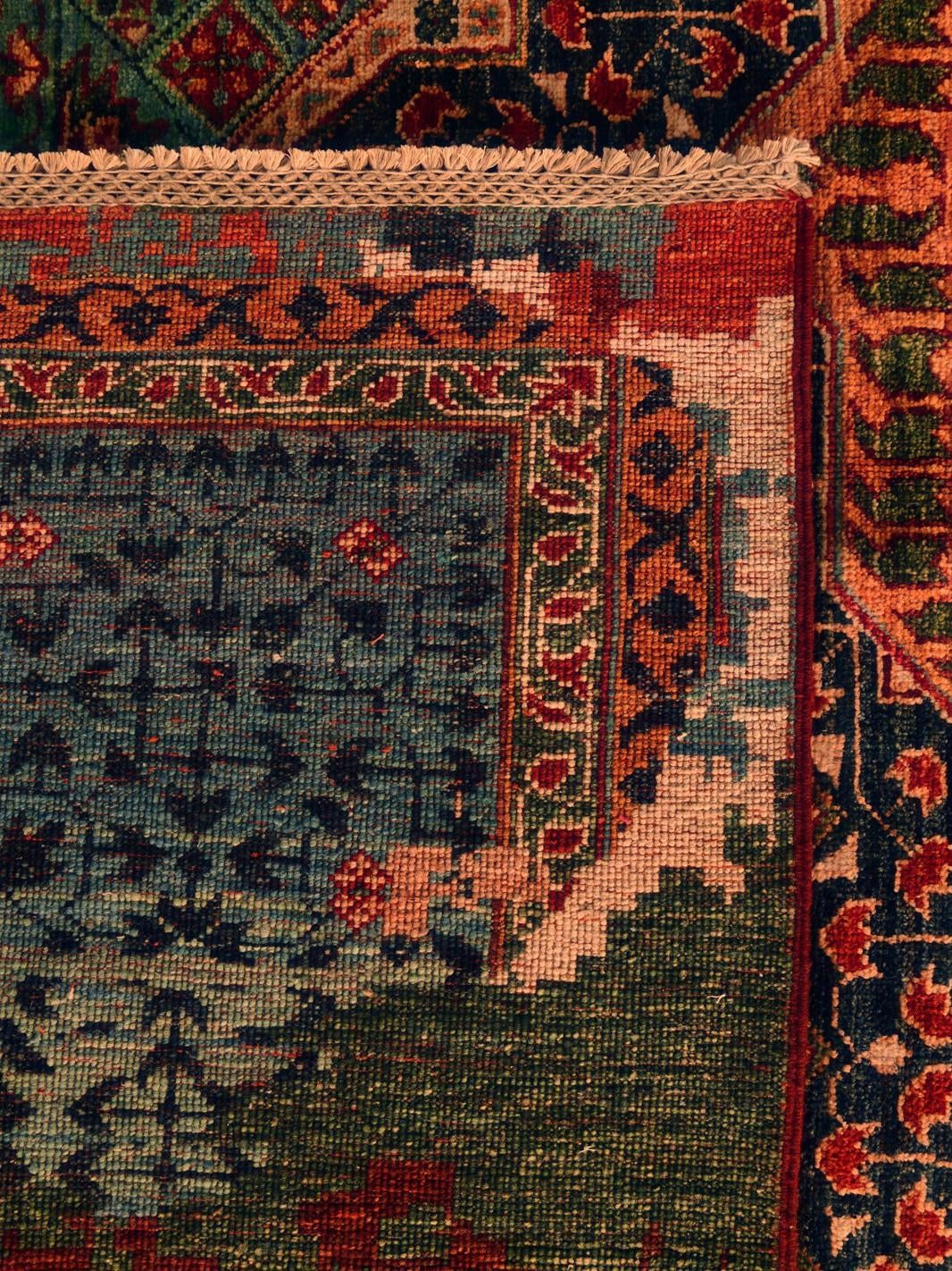 10' 6 x 13' 9 Hand Knotted Mamluk Ziegler Rug