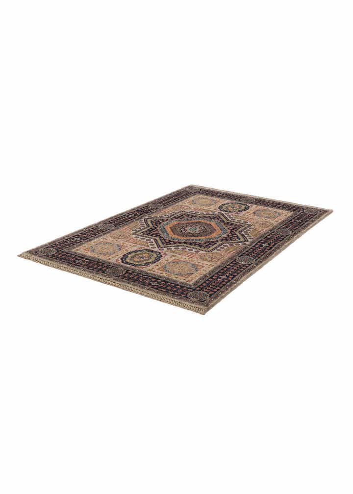 3' 6 x 4' 9 Hand Knotted Mamluk Ziegler Rug