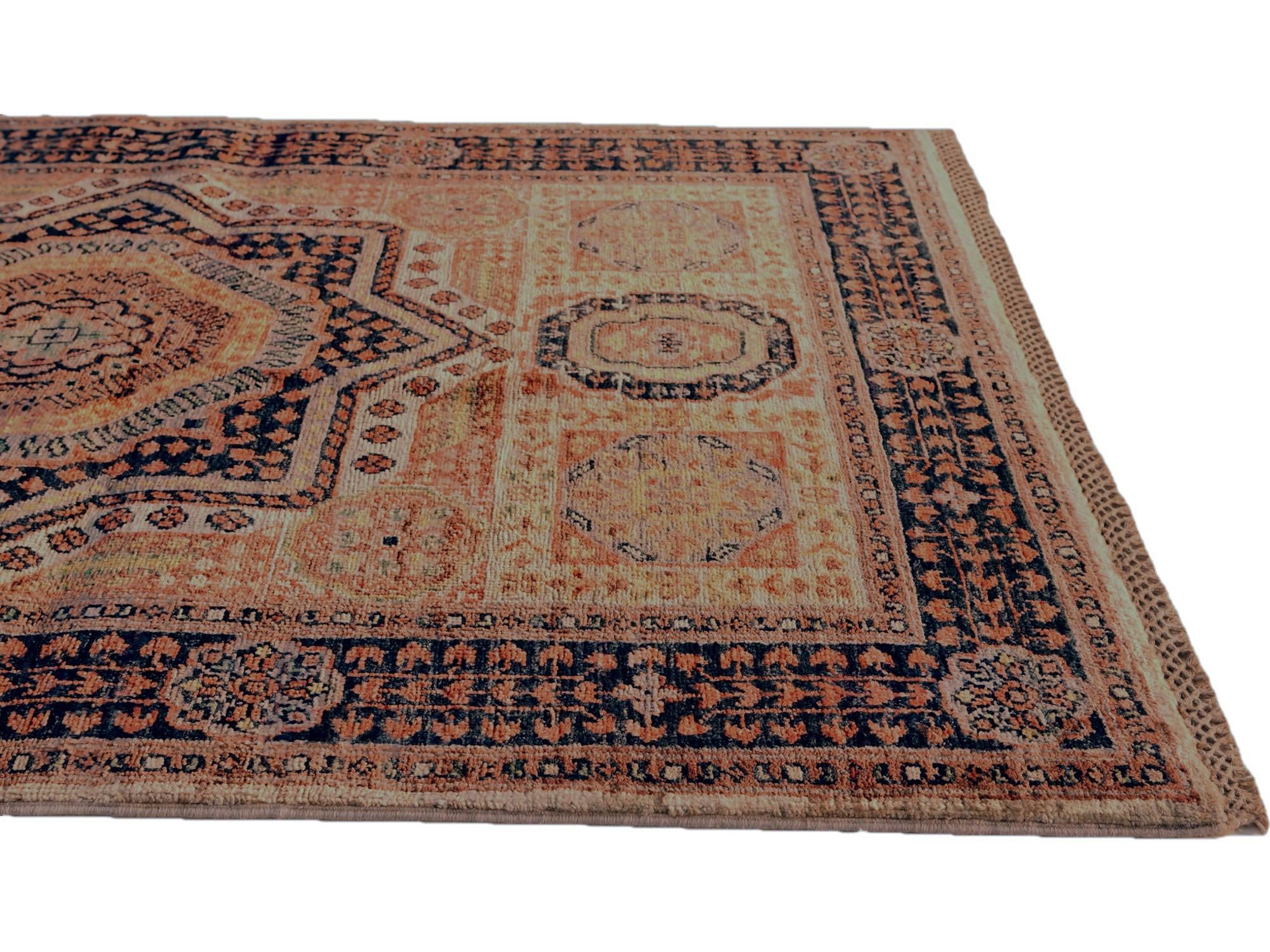 3' 6 x 4' 9 Hand Knotted Mamluk Ziegler Rug