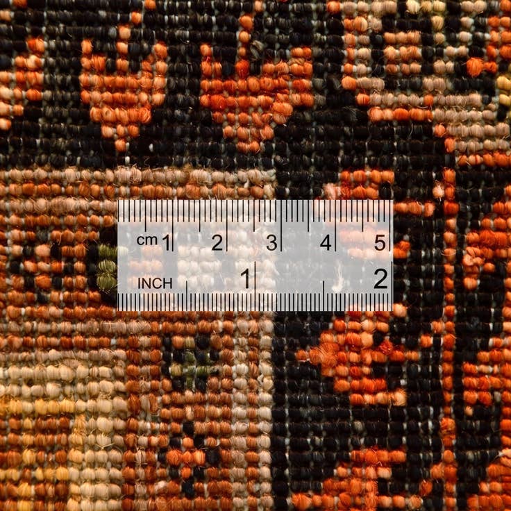 Detail image of 3' 6 x 4' 9 Hand Knotted Mamluk Ziegler Rug