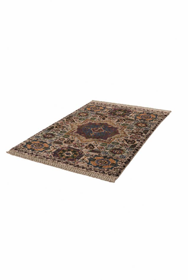 Detail image of 2' x 2' 10 Hand Knotted Mamluk Ziegler Rug