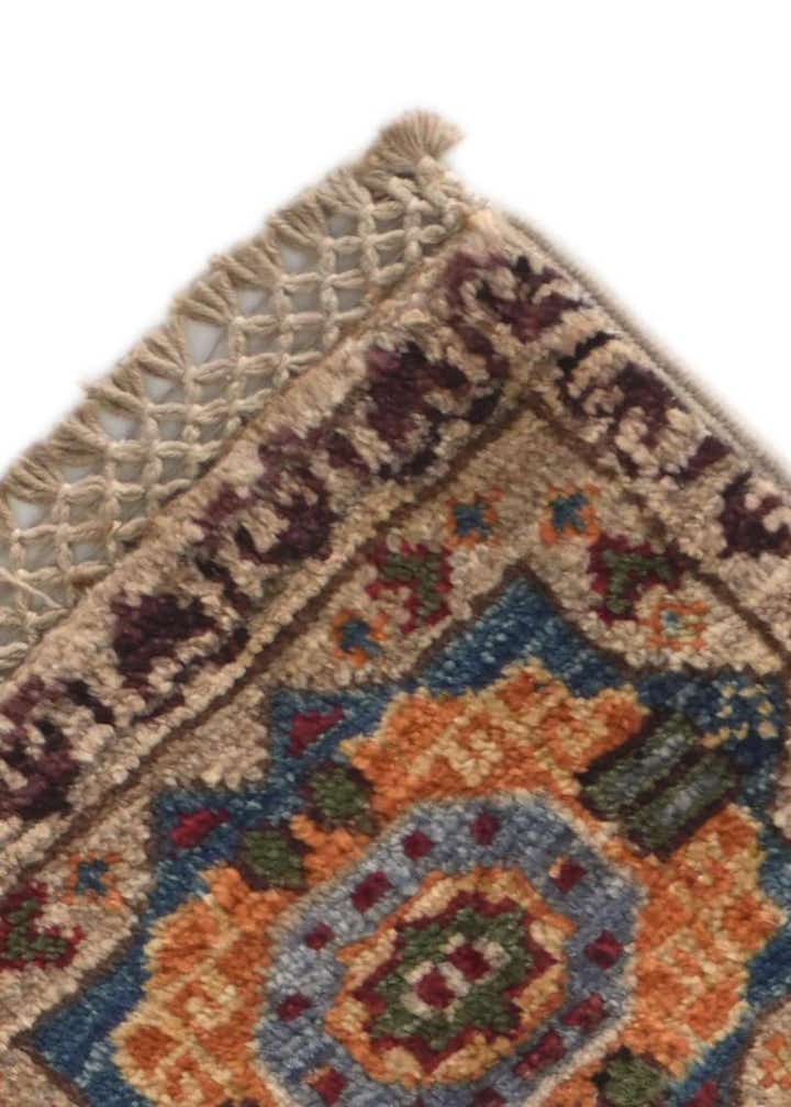 2' x 2' 10 Hand Knotted Mamluk Ziegler Rug