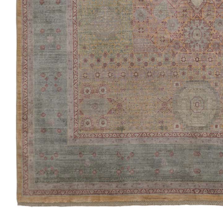 6' 9 x 10' 1 Hand Knotted Mamluk Ziegler Rug