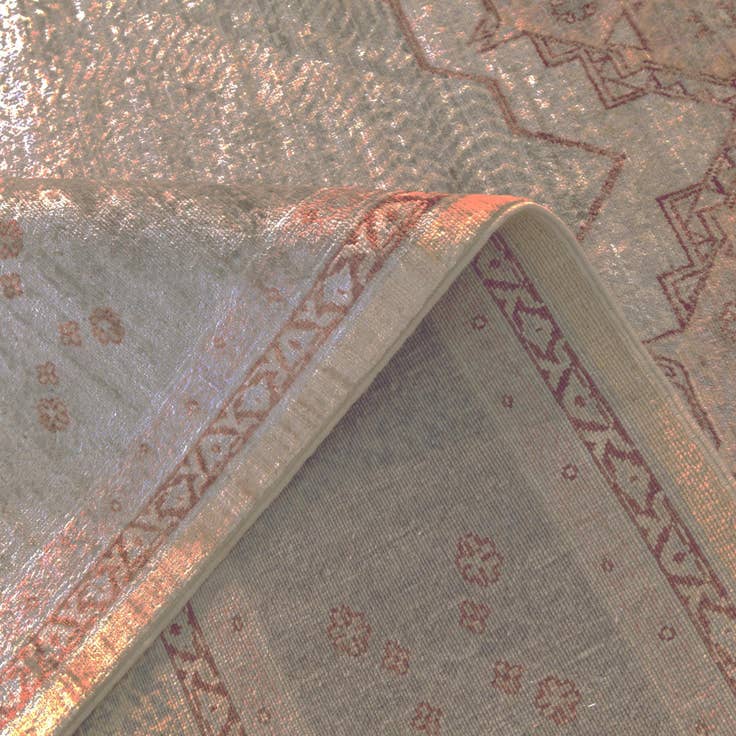 Detail image of 6' 9 x 10' 1 Hand Knotted Mamluk Ziegler Rug