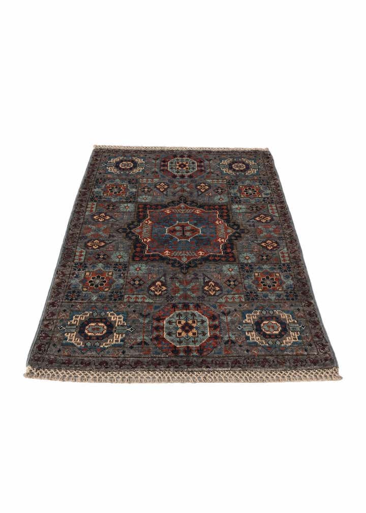 2' x 3' Hand Knotted Mamluk Ziegler Rug
