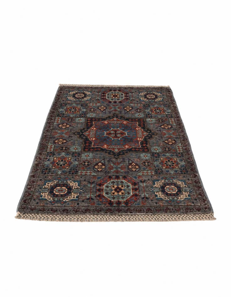 Detail image of 2' x 3' Hand Knotted Mamluk Ziegler Rug