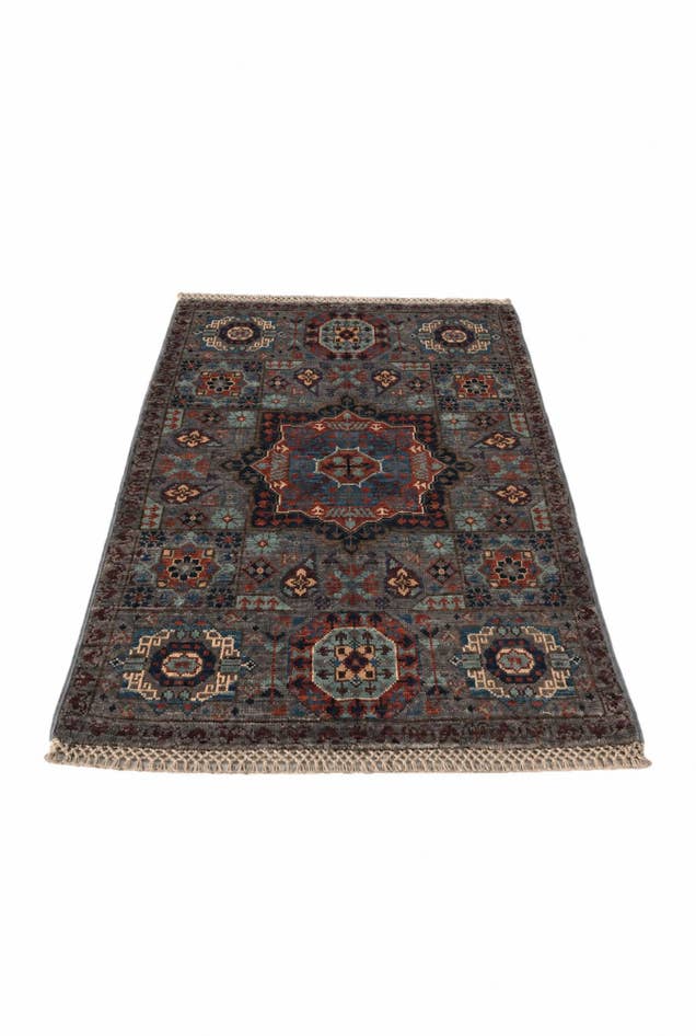 Detail image of 2' x 3' Hand Knotted Mamluk Ziegler Rug