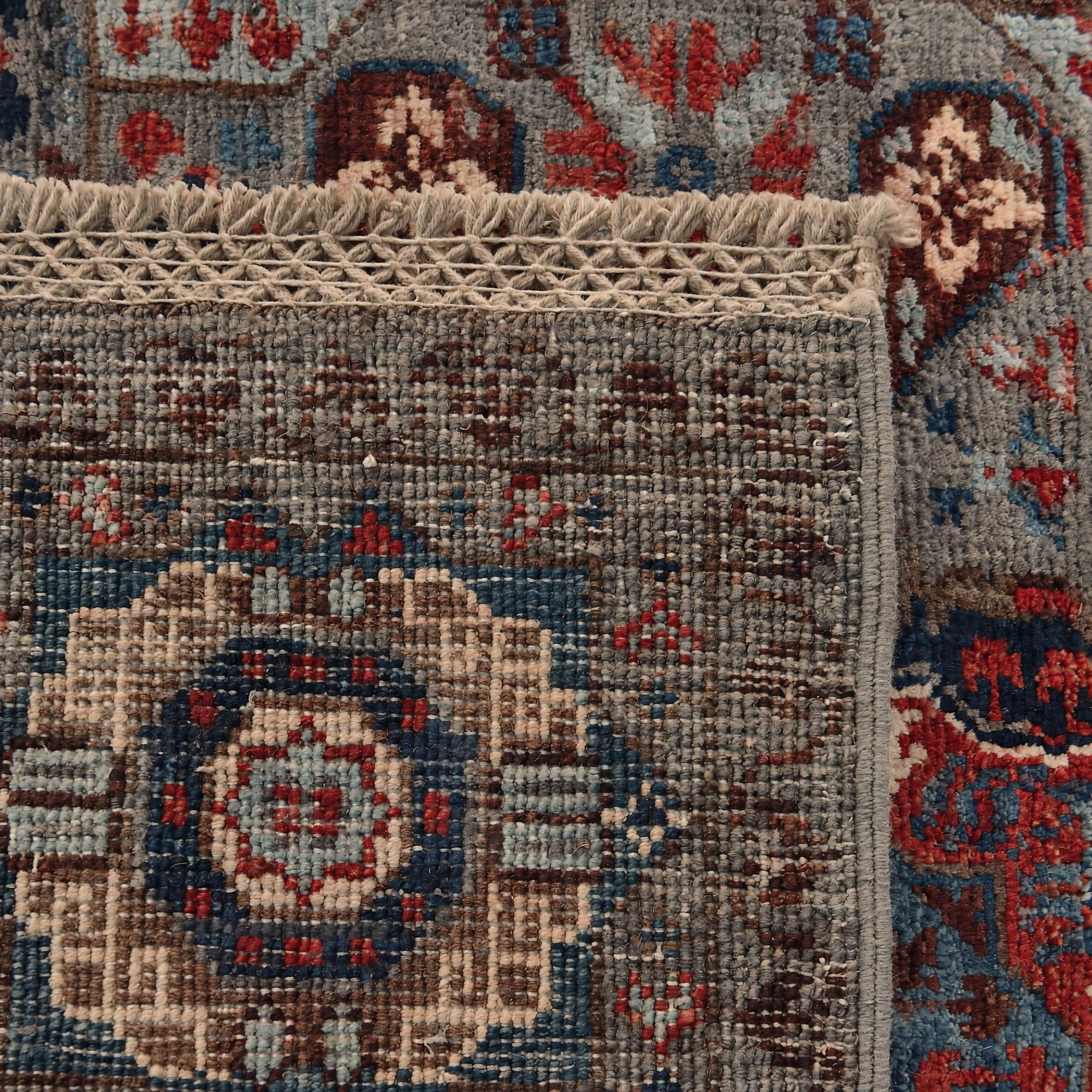 60cm x 90cm Hand Knotted Mamluk Ziegler Rug