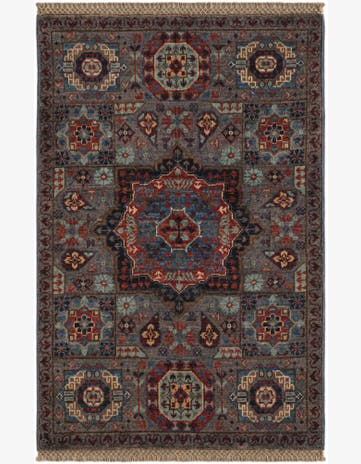 2' x 3' Hand Knotted Mamluk Ziegler Rug