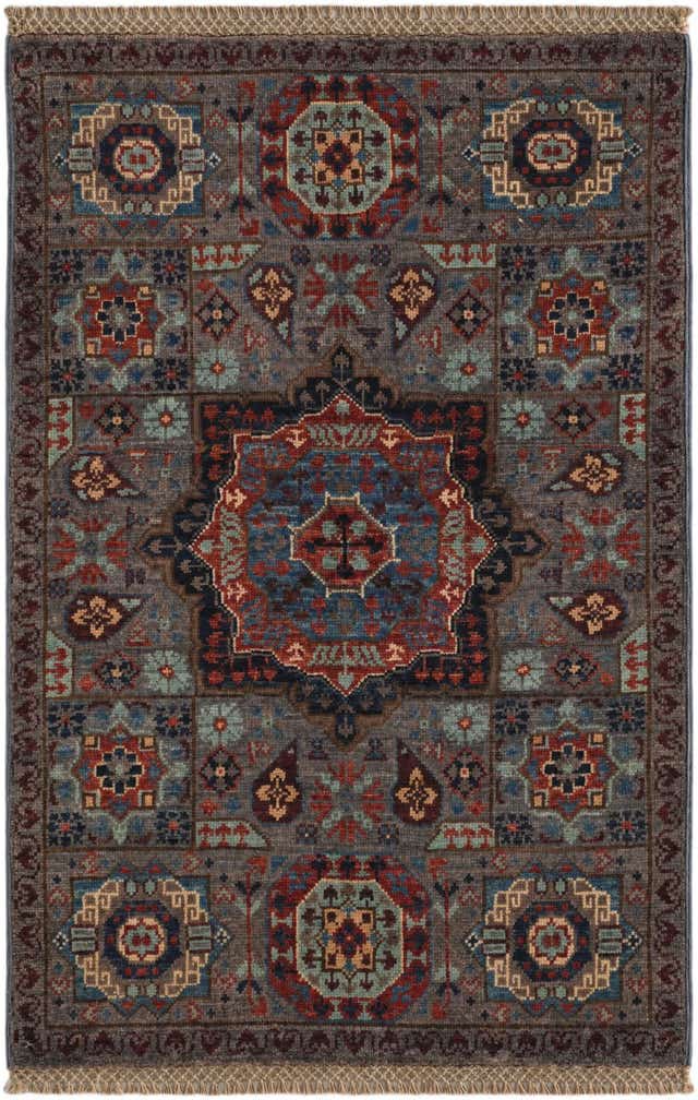 2' x 3' Hand Knotted Mamluk Ziegler Rug