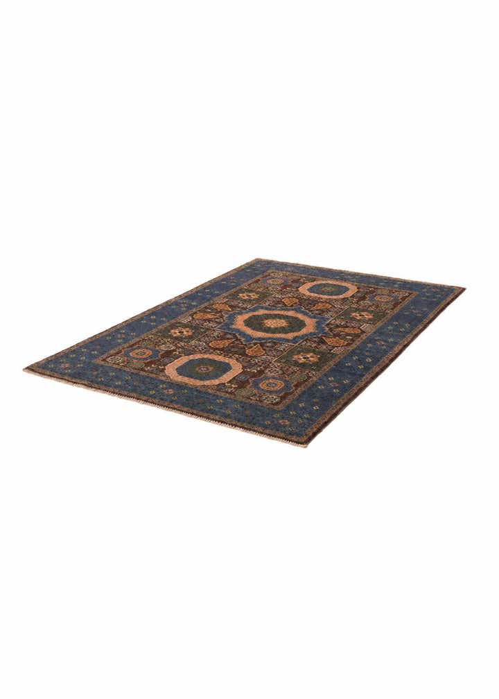 3' 5 x 5' 1 Hand Knotted Mamluk Ziegler Rug