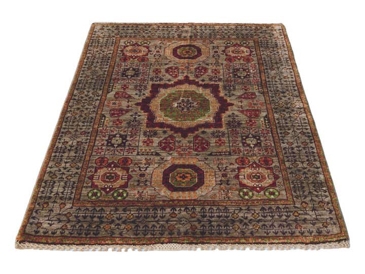 3' 3 x 4' 9 Hand Knotted Mamluk Ziegler Rug