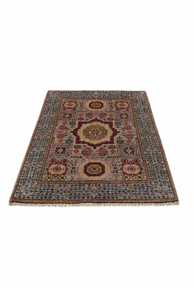 3' 3 x 4' 9 Hand Knotted Mamluk Ziegler Rug