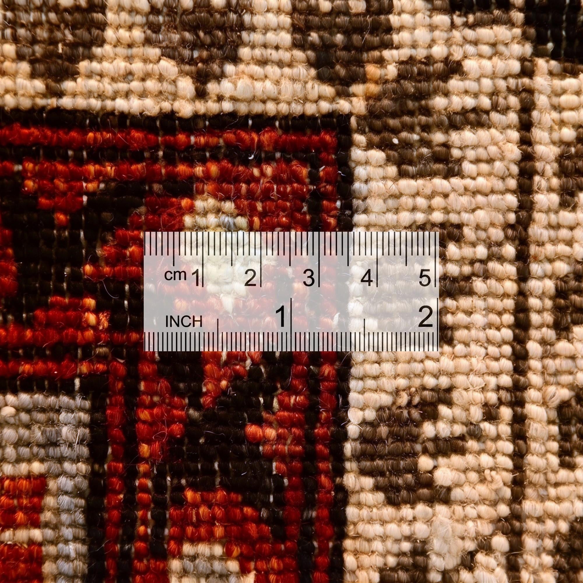 4' 1 x 5' 8 Hand Knotted Mamluk Ziegler Rug