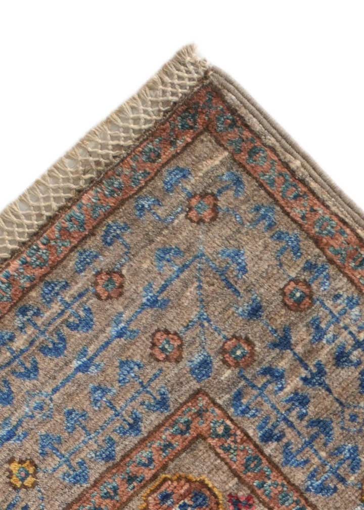 3' 5 x 5' Hand Knotted Mamluk Ziegler Rug