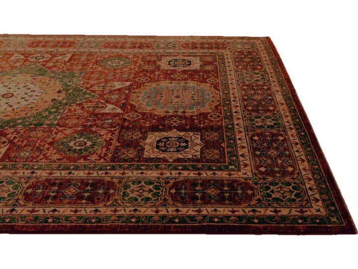6' 8 x 9' 5 Hand Knotted Mamluk Ziegler Rug