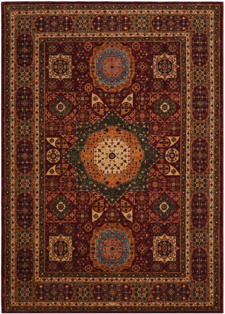 6' 8 x 9' 5 Hand Knotted Mamluk Ziegler Rug