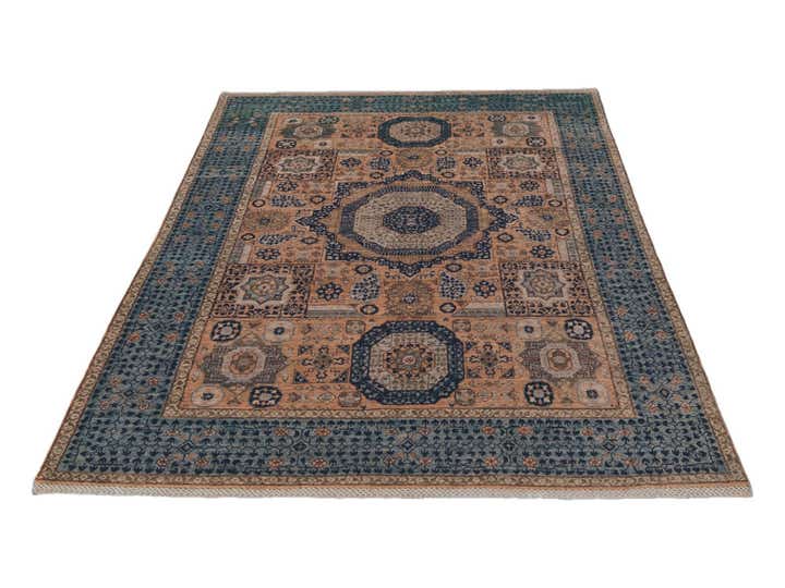 5' x 6' 8 Hand Knotted Mamluk Ziegler Rug