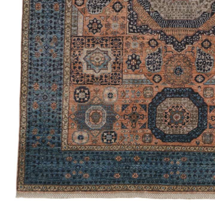 5' x 6' 8 Hand Knotted Mamluk Ziegler Rug