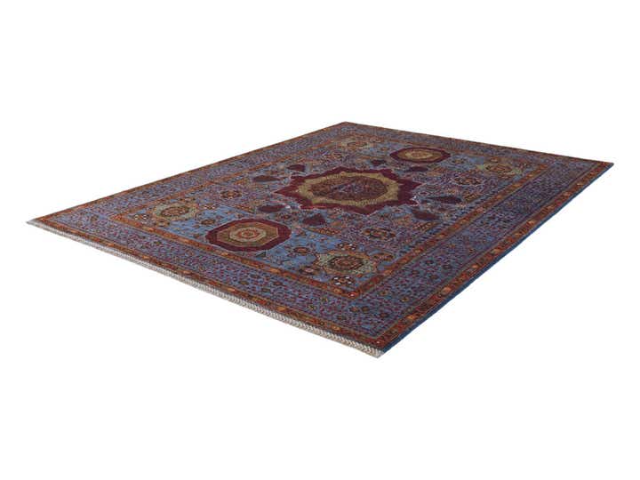 5' 1 x 6' 7 Hand Knotted Mamluk Ziegler Rug