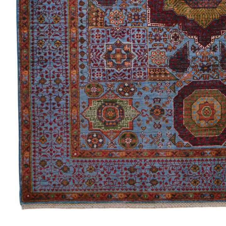 5' 1 x 6' 7 Hand Knotted Mamluk Ziegler Rug