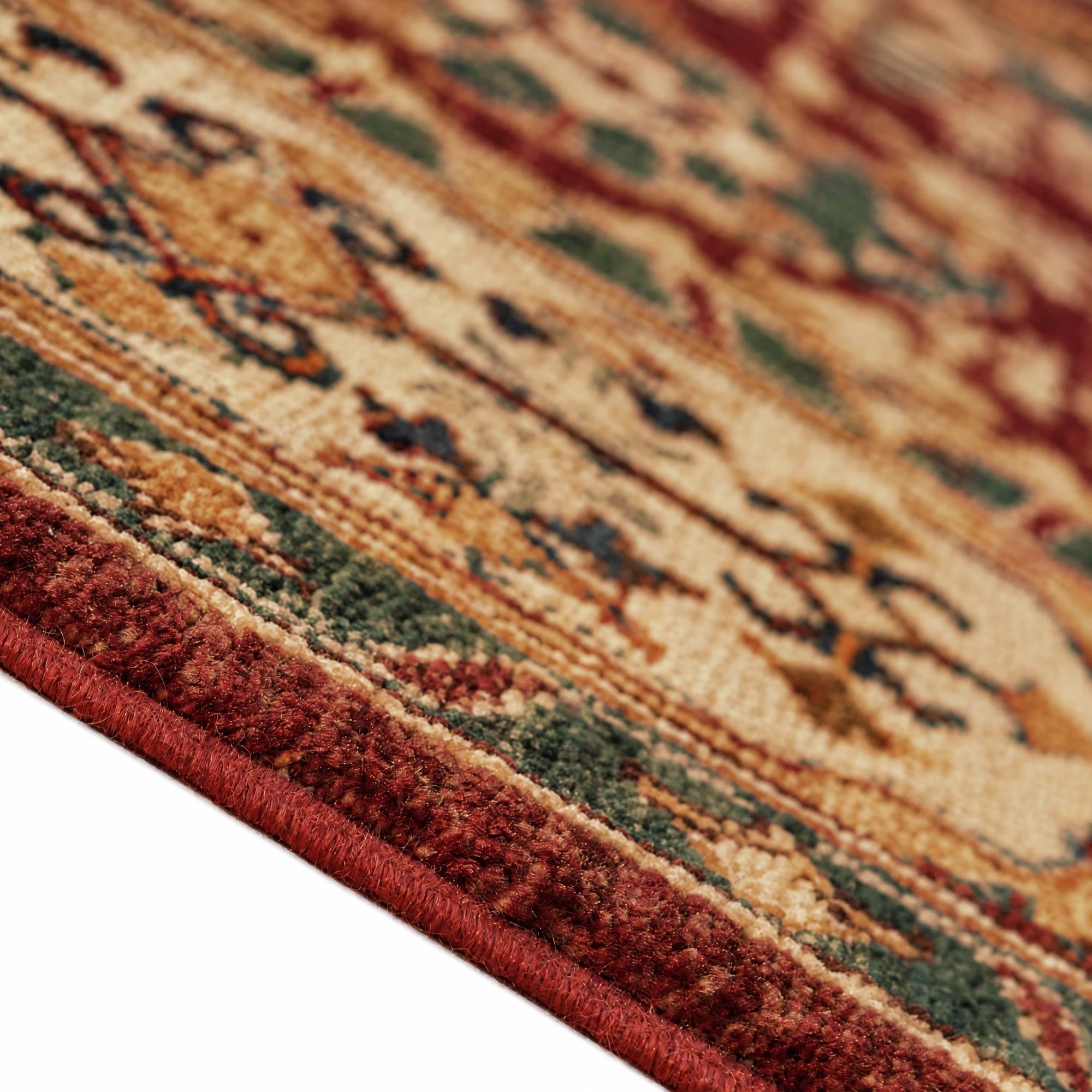 190cm x 260cm Hand Knotted Mamluk Ziegler Rug