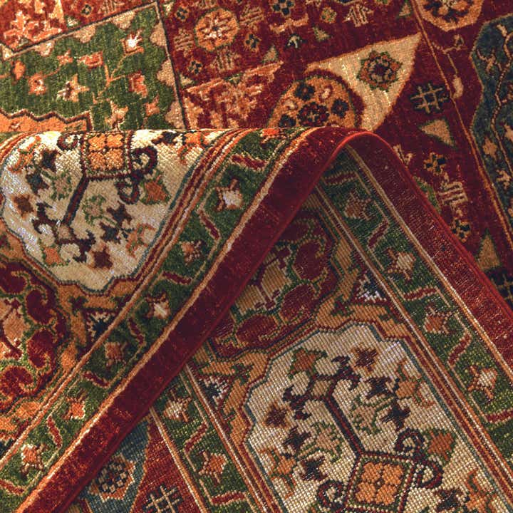 6' 2 x 8' 6 Hand Knotted Mamluk Ziegler Rug