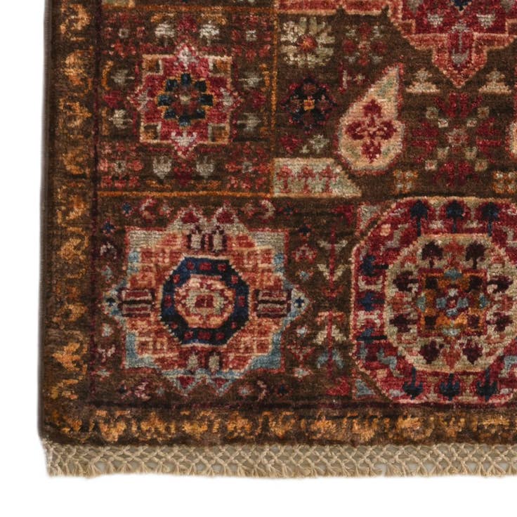 Detail image of 2' x 3' 3 Hand Knotted Mamluk Ziegler Rug