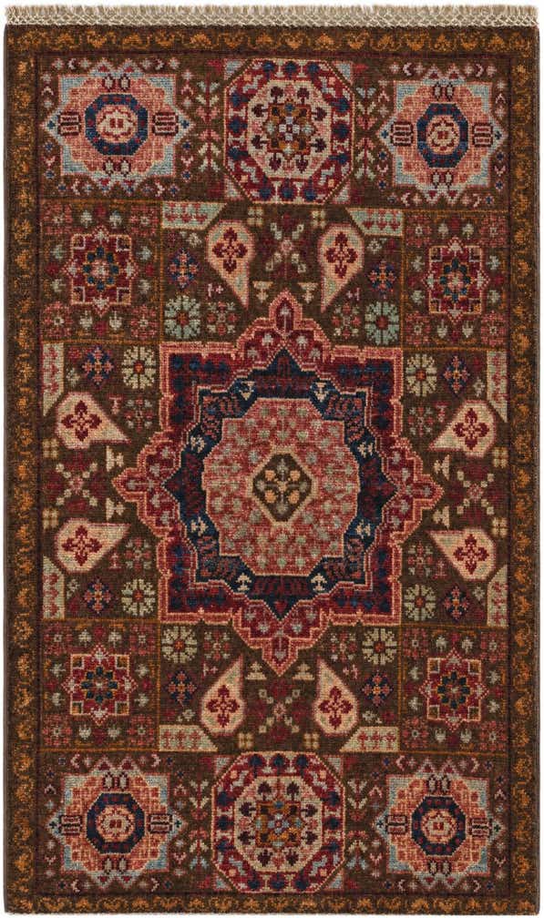 2' x 3' 3 Hand Knotted Mamluk Ziegler Rug