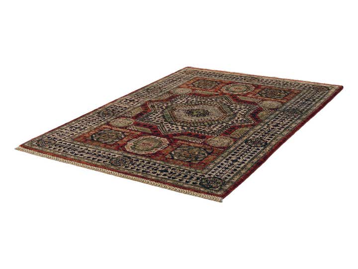 3' 5 x 4' 10 Hand Knotted Mamluk Ziegler Rug
