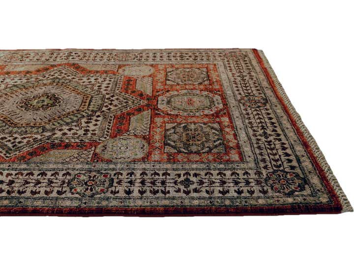 3' 5 x 4' 10 Hand Knotted Mamluk Ziegler Rug