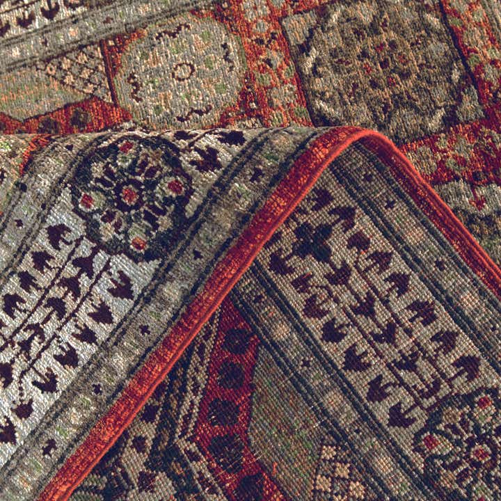 3' 5 x 4' 10 Hand Knotted Mamluk Ziegler Rug